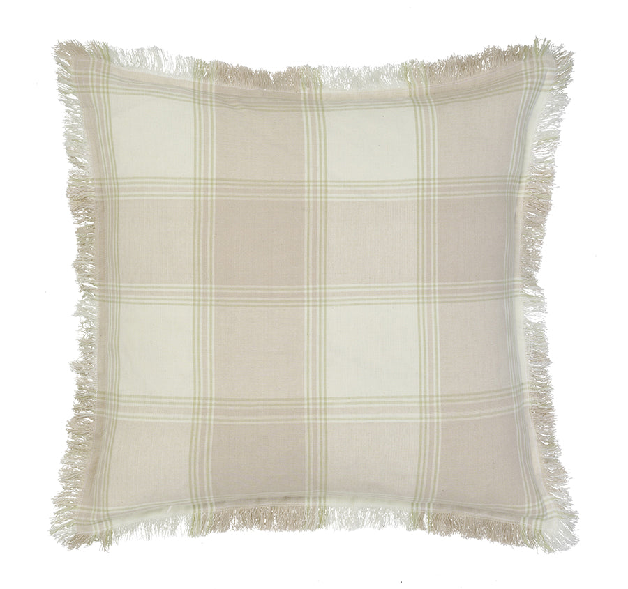 Evelina 48x48cm Filled Cushion Pebble