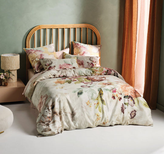 Evelyn Quilt Cover Set Range Multi