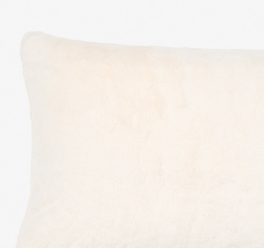 Evora 40x60cm Filled Cushion Vanilla