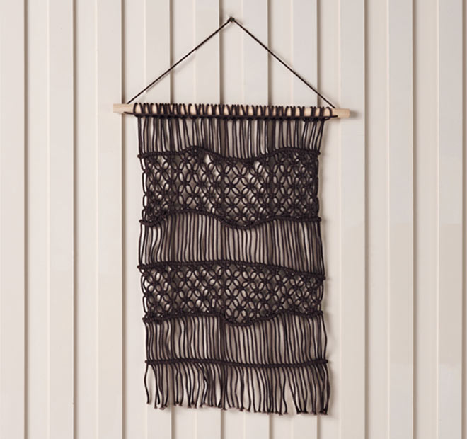Farah 50x75cm Wall Hanging Espresso