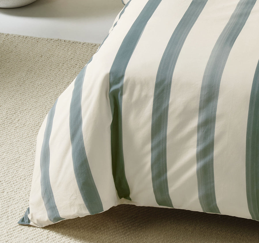 Fremantle Quilt Cover Set Range Seafoam