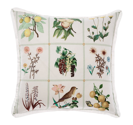 Garden Bed 48x48cm Filled Cushion Vanilla