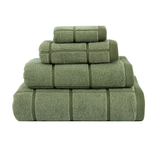 Geneva 550GSM Cotton Bath Towel Range Light Olive