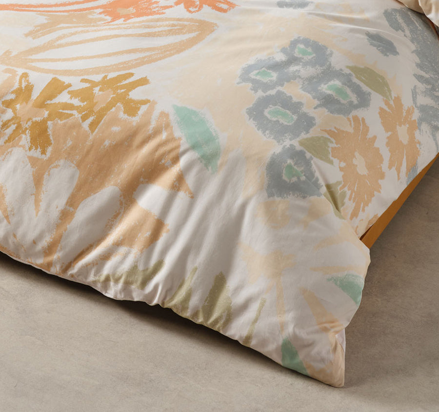 Gigi Quilt Cover Set Range Nectar