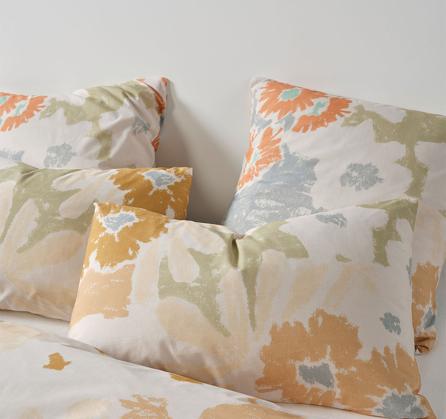 Gigi Quilt Cover Set Range Nectar