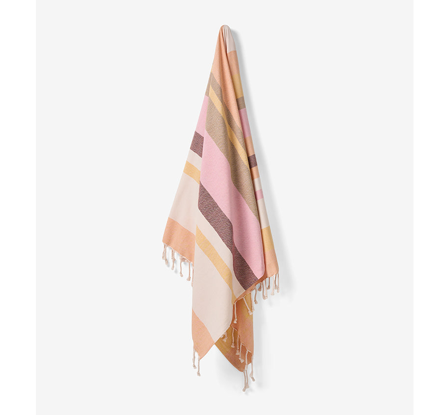 Hammam 100x180cm Beach Towel Aireys Pink