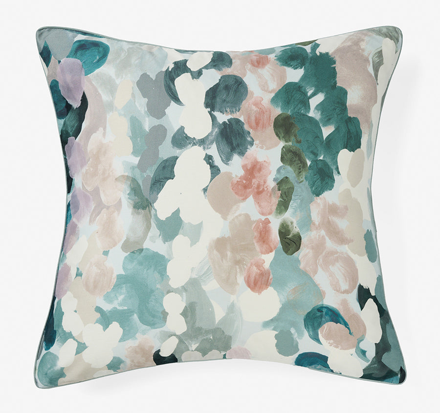 Harriet European Pillowcase Seafoam