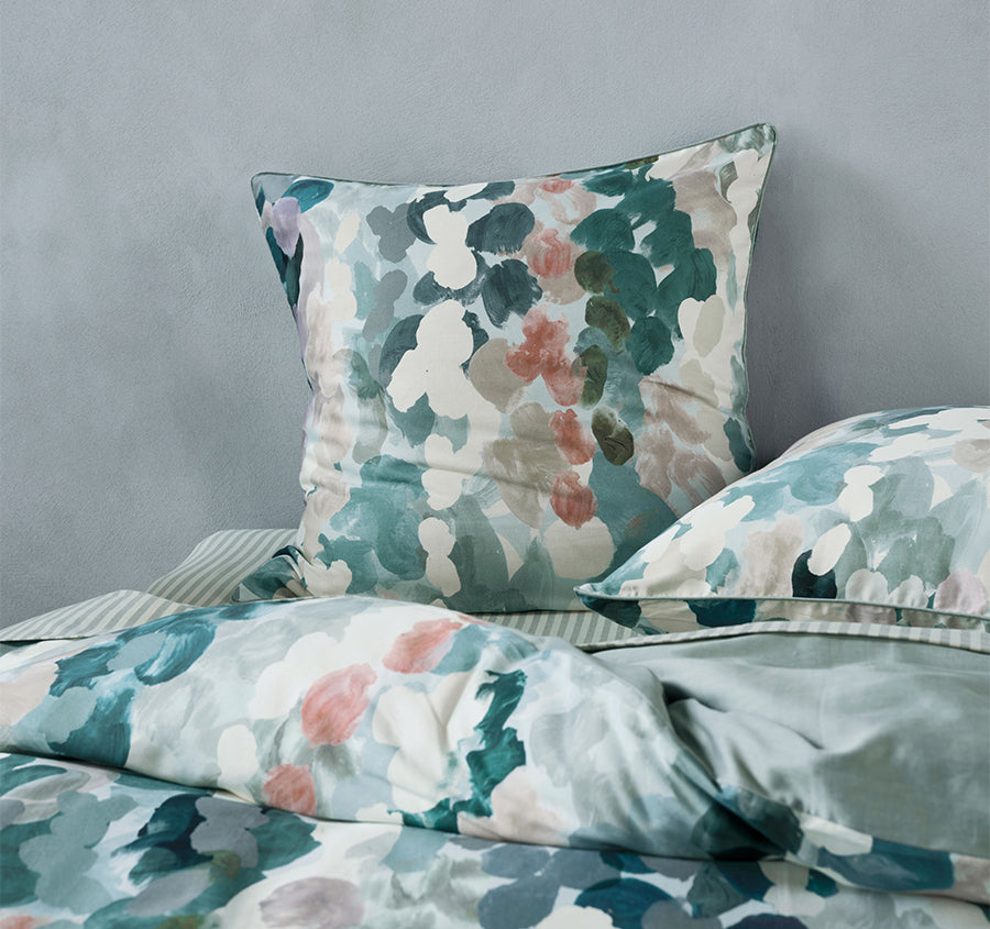 Harriet European Pillowcase Seafoam