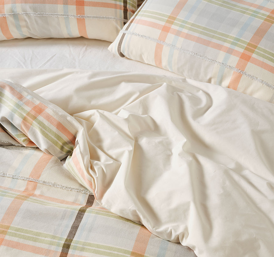 Hazelwood Quilt Cover Set Range Nectar