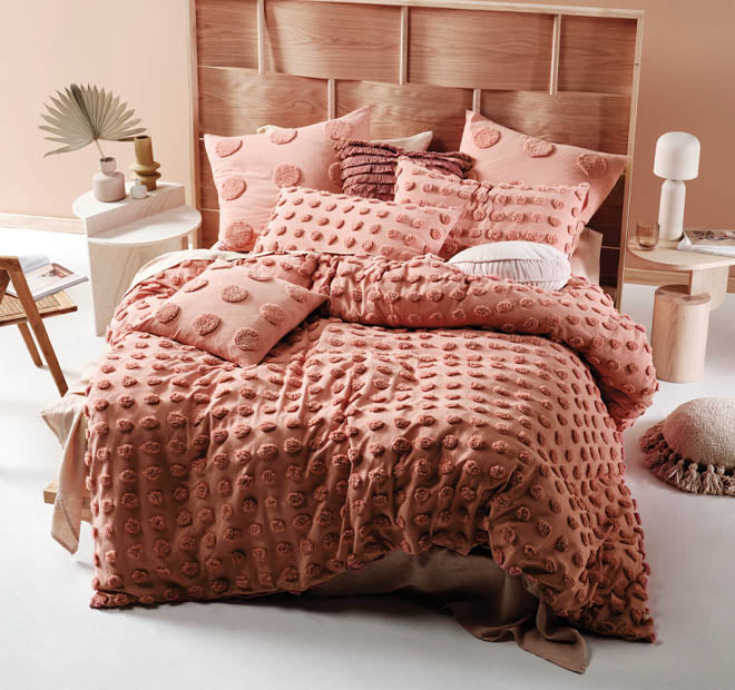 Haze Quilt Cover Set Range Rosette