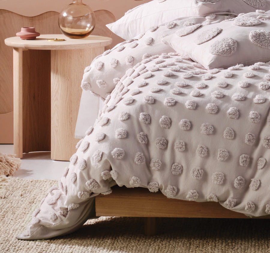 Haze Quilt Cover Set Range Wisteria