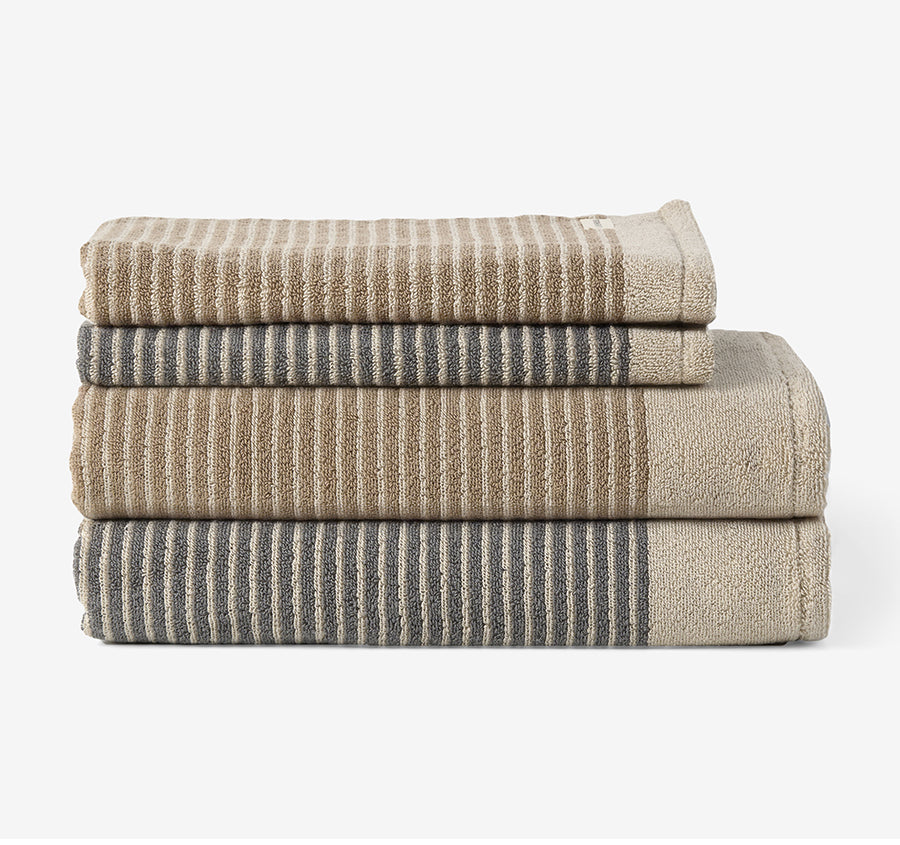 Inverloch 630GSM Cotton Bath Towel Range Mushroom