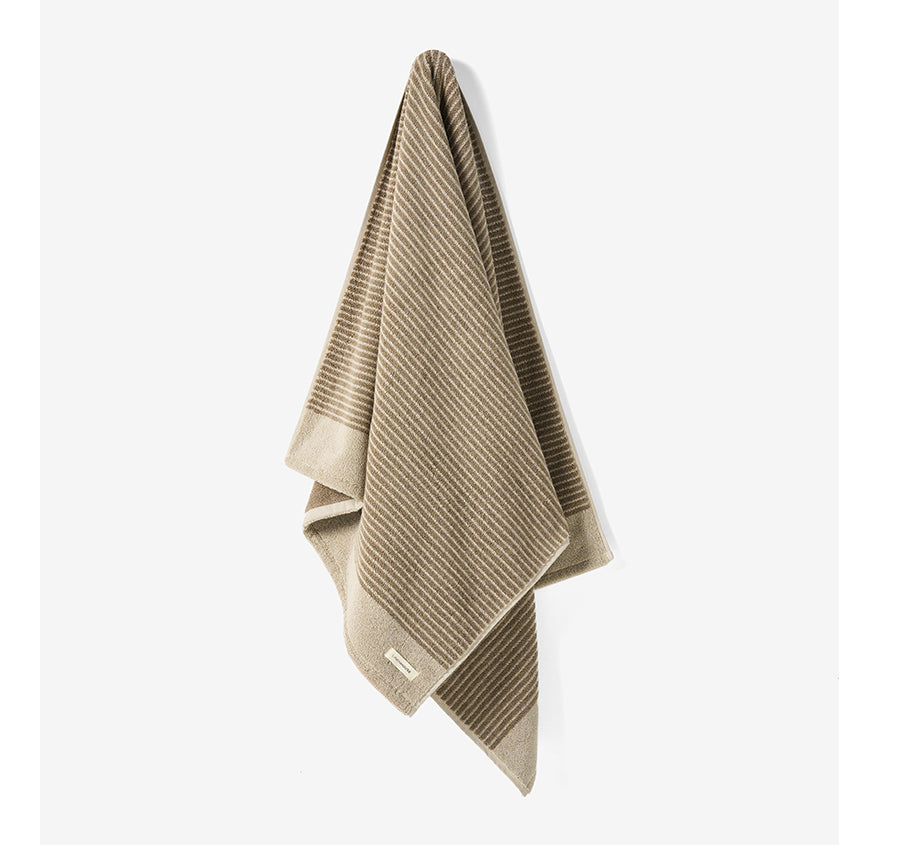 Inverloch 630GSM Cotton Bath Towel Range Mushroom