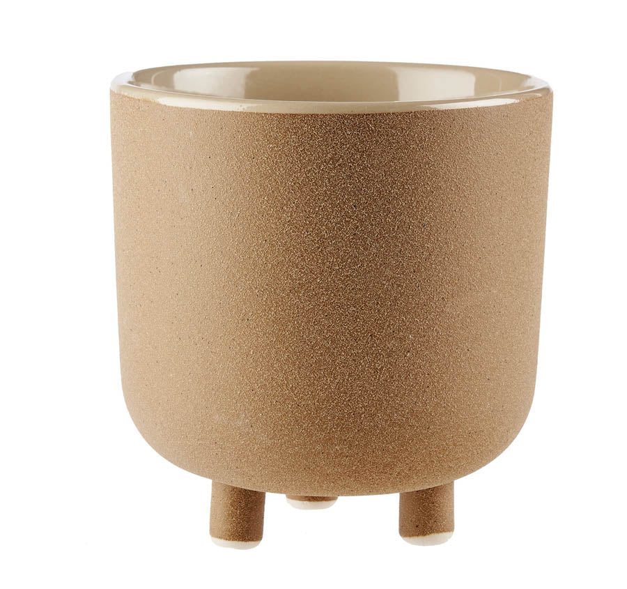 Kai 19cm Planter Pot Tabacco
