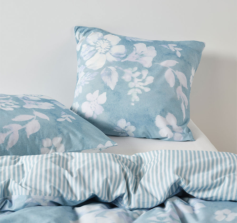 Kayla European Pillowcase Hydrangea