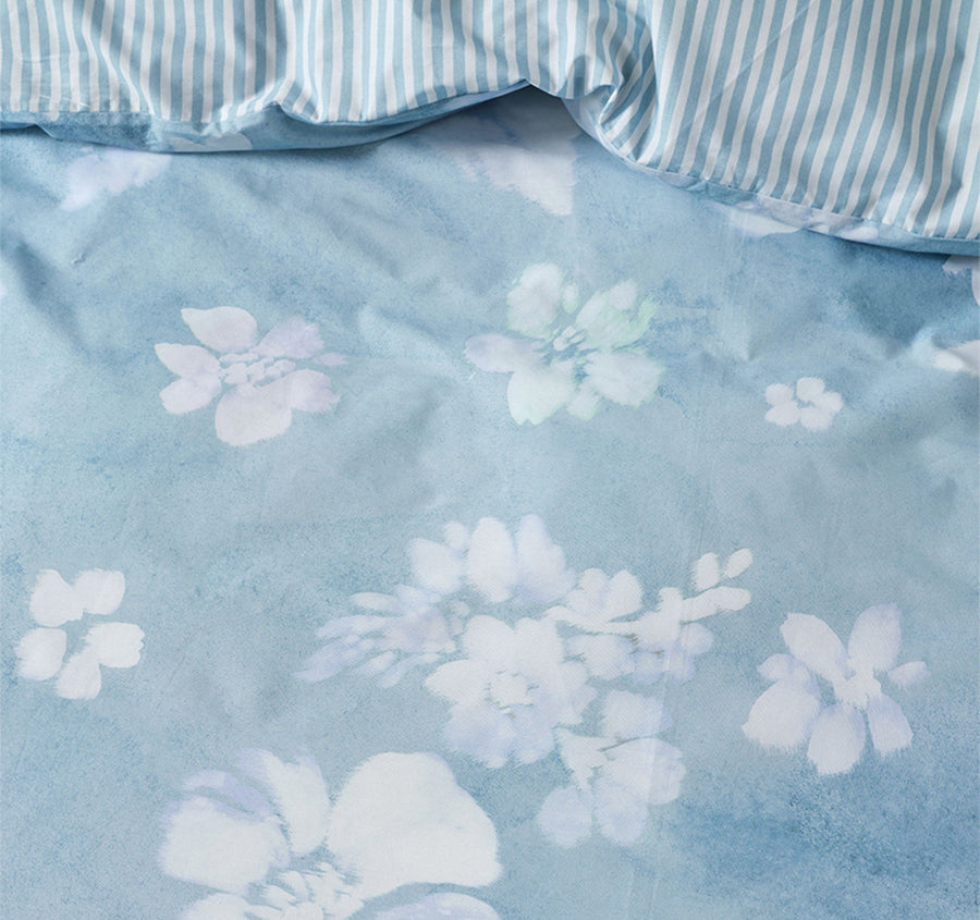 Kayla Quilt Cover Set Range Hydrangea