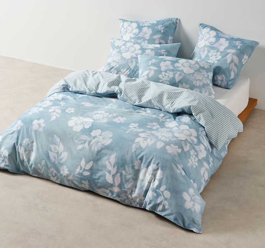 Kayla Quilt Cover Set Range Hydrangea