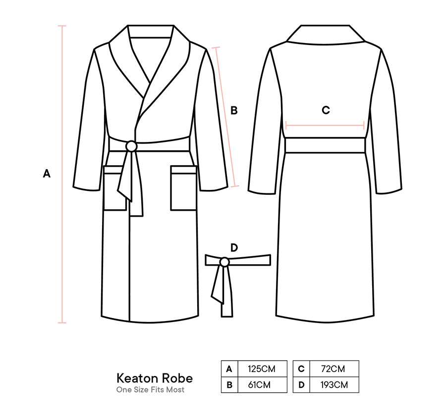 Keaton Bathrobe White