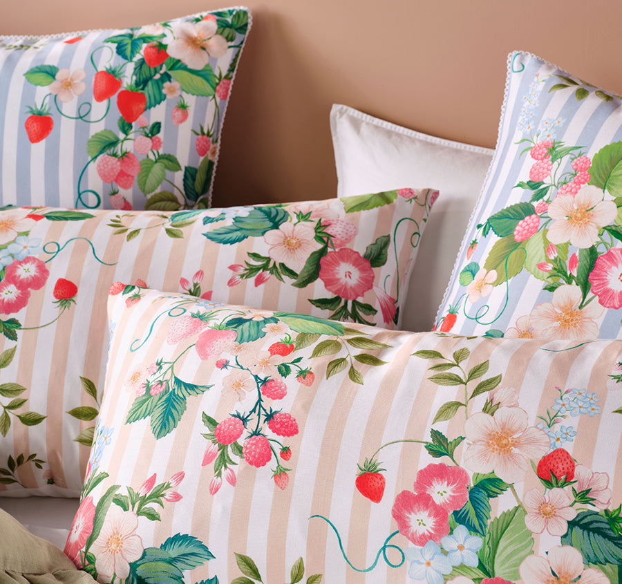 Keeley Quilt Cover Set Range Pink