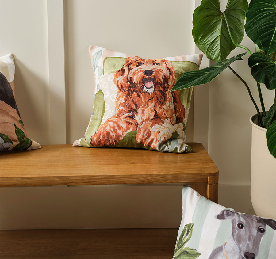 Kennel Club 48x48cm Filled Cushion Cavoodle