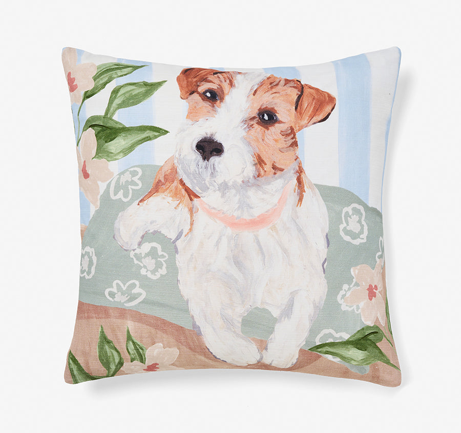 Kennel Club 48x48cm Filled Cushion Jack Russell