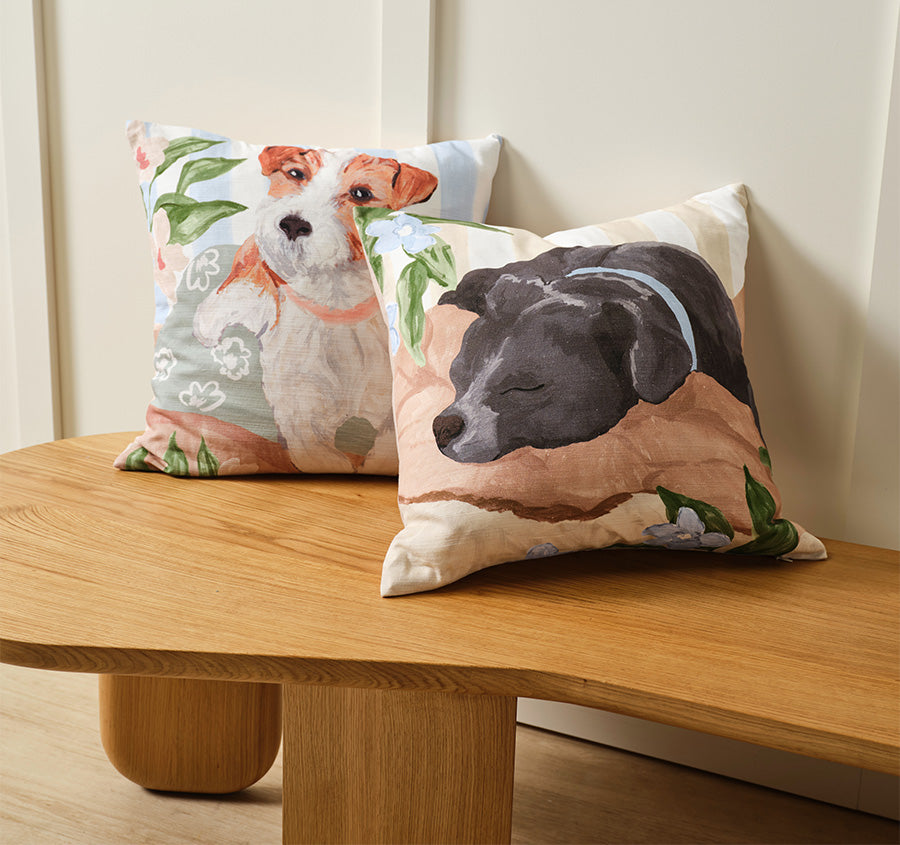Kennel Club 48x48cm Filled Cushion Staffy