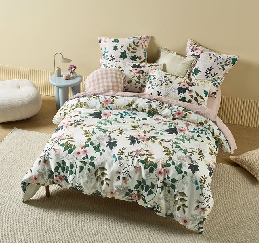 Kimi Quilt Cover Set Range Multi