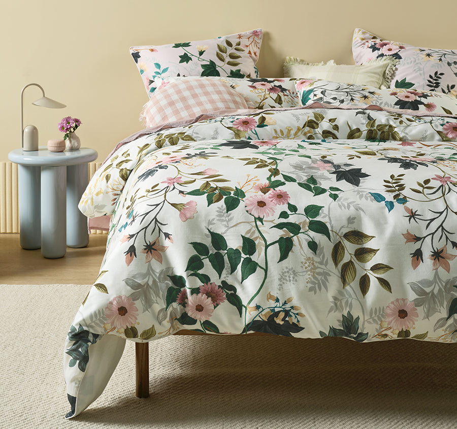 Kimi Quilt Cover Set Range Multi