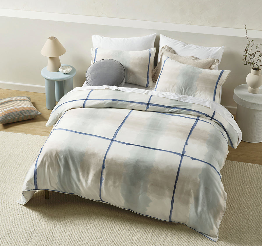 Kindred Quilt Cover Set Range Slate