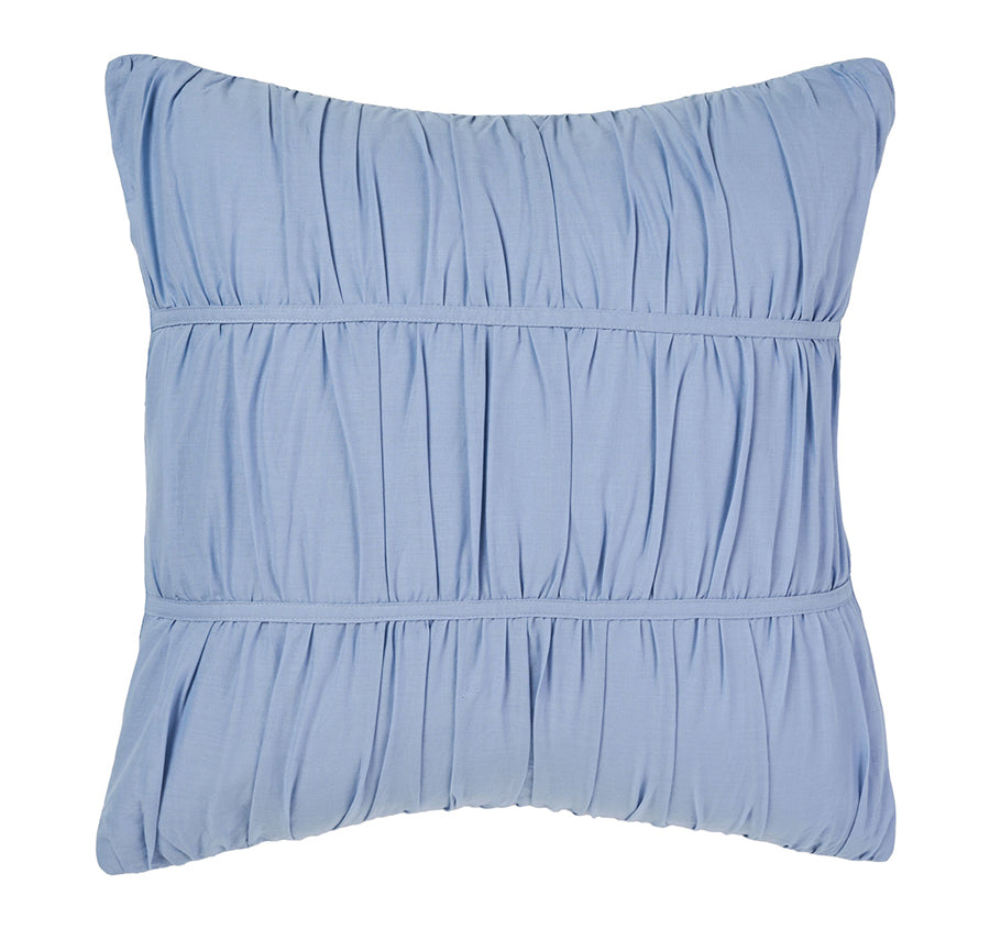 Layla European Pillowcase Bluebell