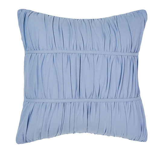 Layla European Pillowcase Bluebell