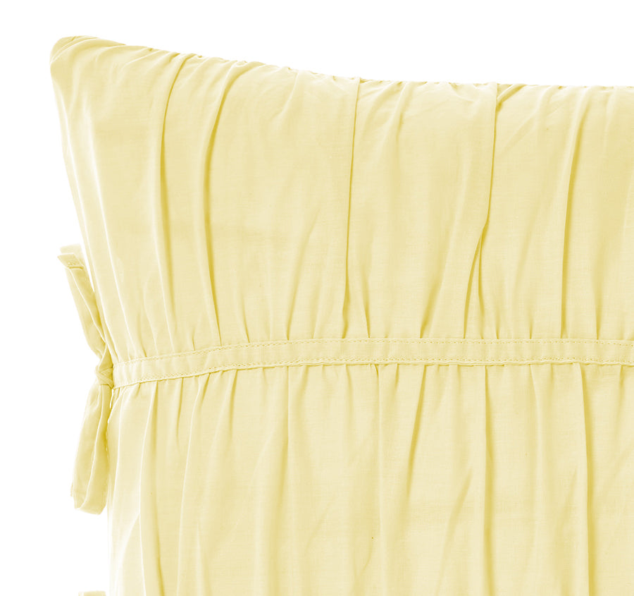 Layla 48x48cm Filled Cushion Lemon