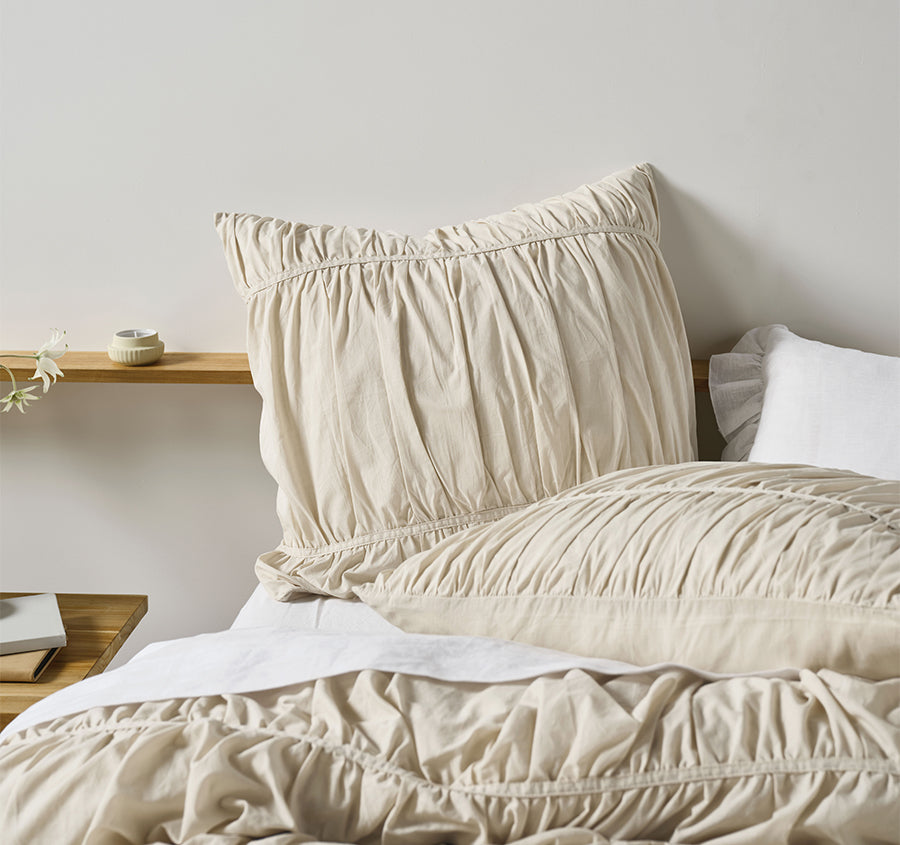 Layla European Pillowcase Natural