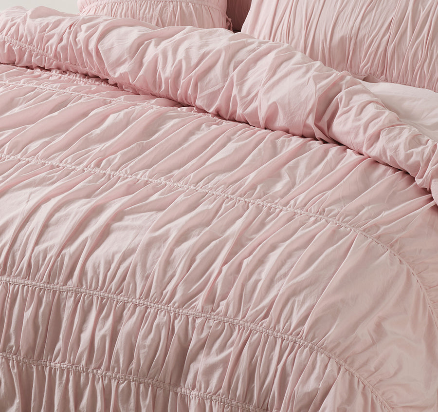 Layla Quilt Cover Set Range Peony