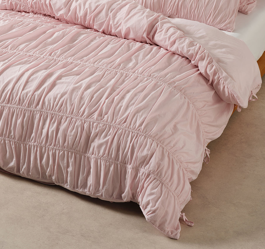 Layla Quilt Cover Set Range Peony