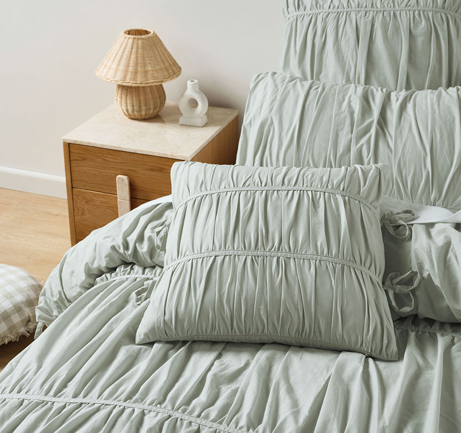 Layla 48x48cm Filled Cushion Seafoam