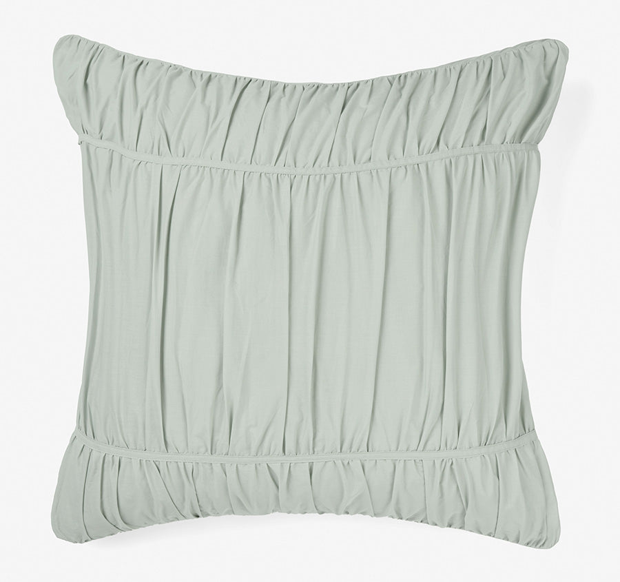 Layla European Pillowcase Seafoam