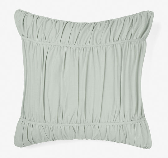 Layla European Pillowcase Seafoam
