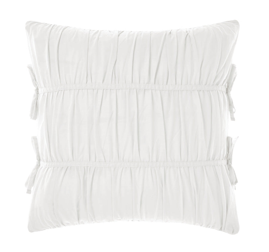 Layla 48x48cm Filled Cushion White