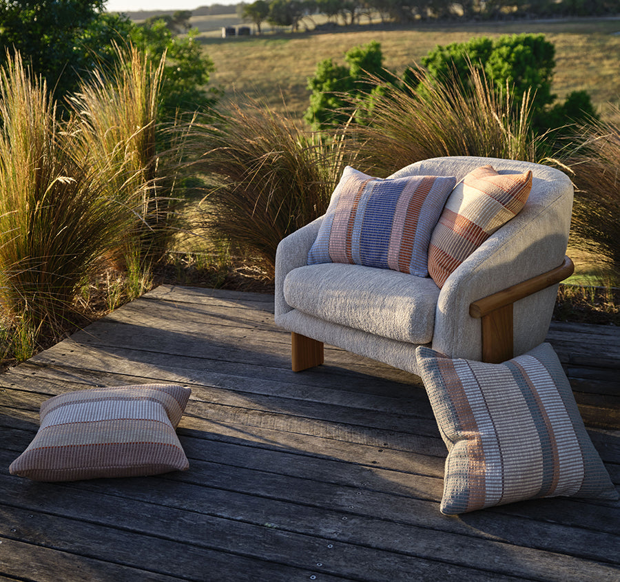 Leighton 48x48cm Filled Cushion Ginger