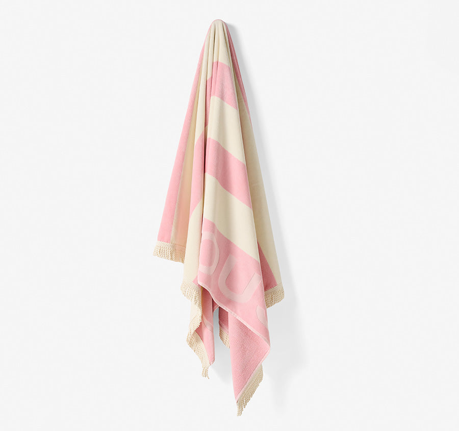 Linen House Logo 95x175cm Beach Towel Peony