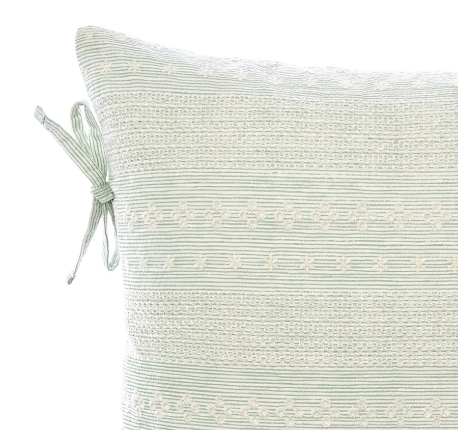 Lisette 48x48cm Filled Cushion Seaglass