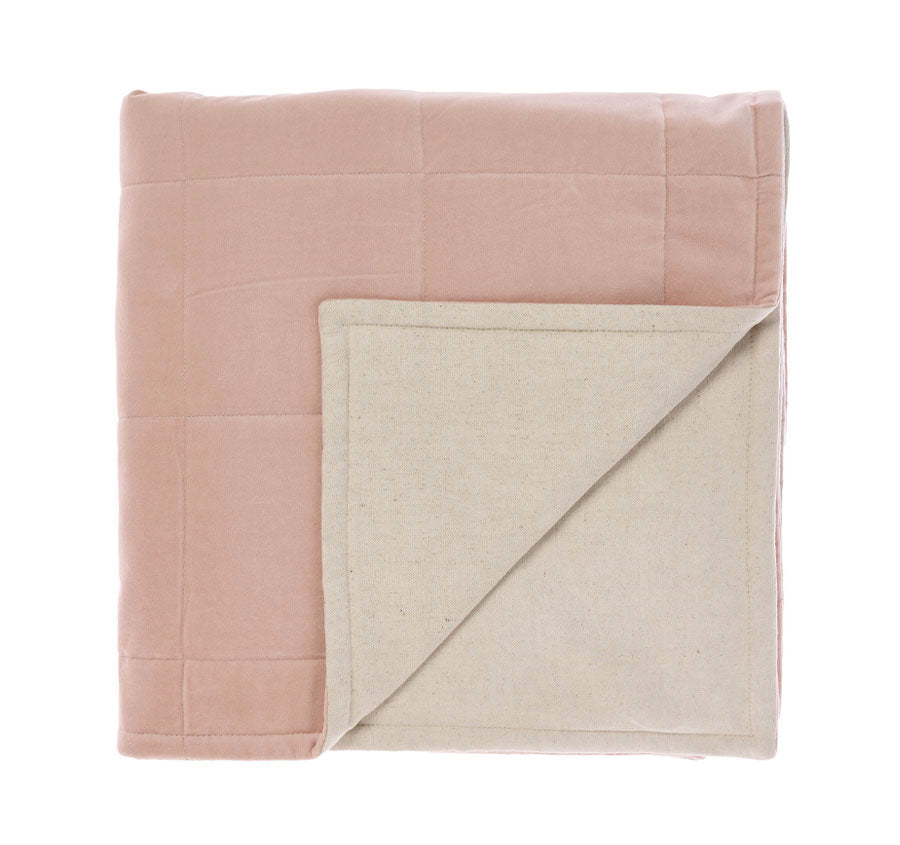 Loft 130x170cm Throw Rug Pink Salt