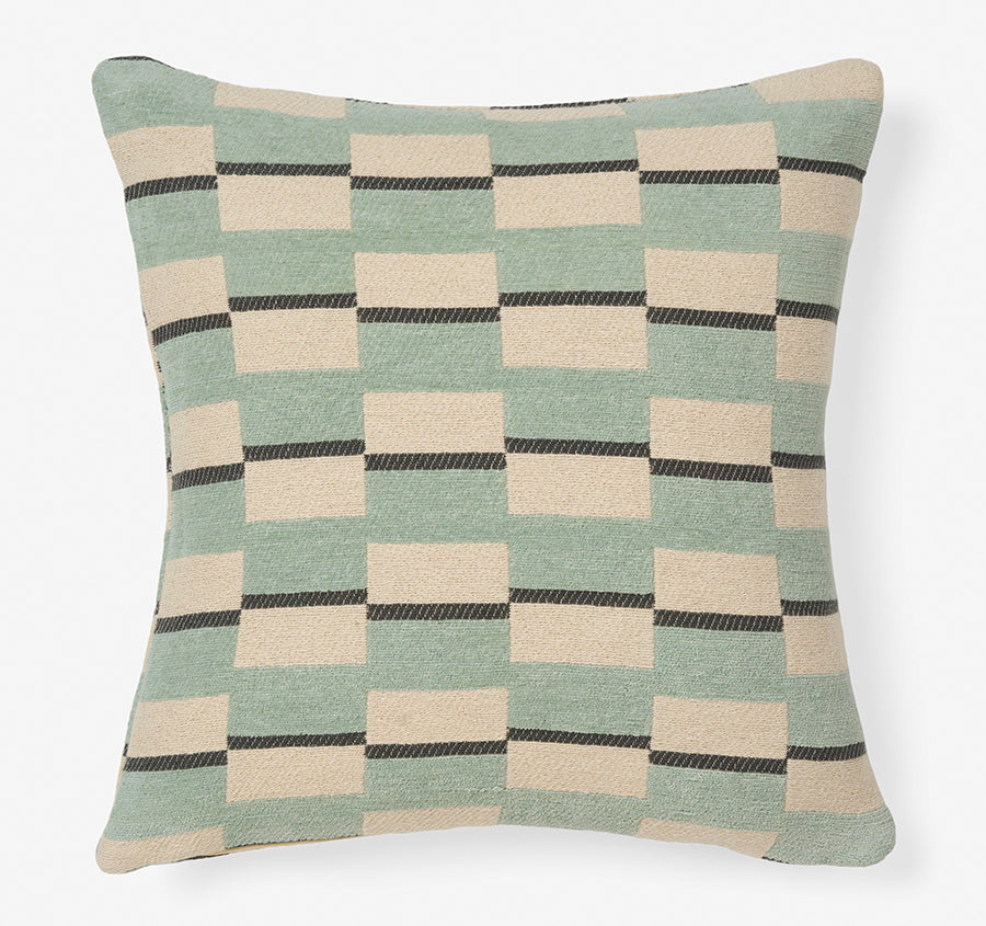 Longley 48x48cm Filled Cushion Jade