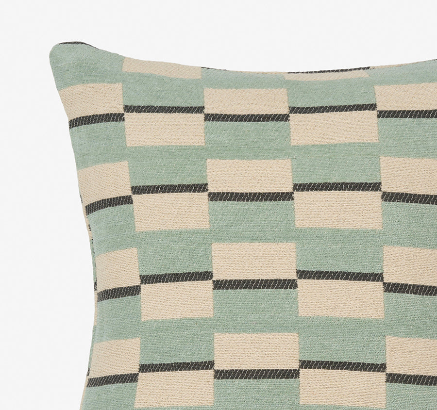 Longley 48x48cm Filled Cushion Jade