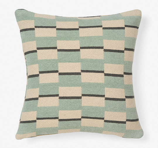 Longley 48x48cm Filled Cushion Jade