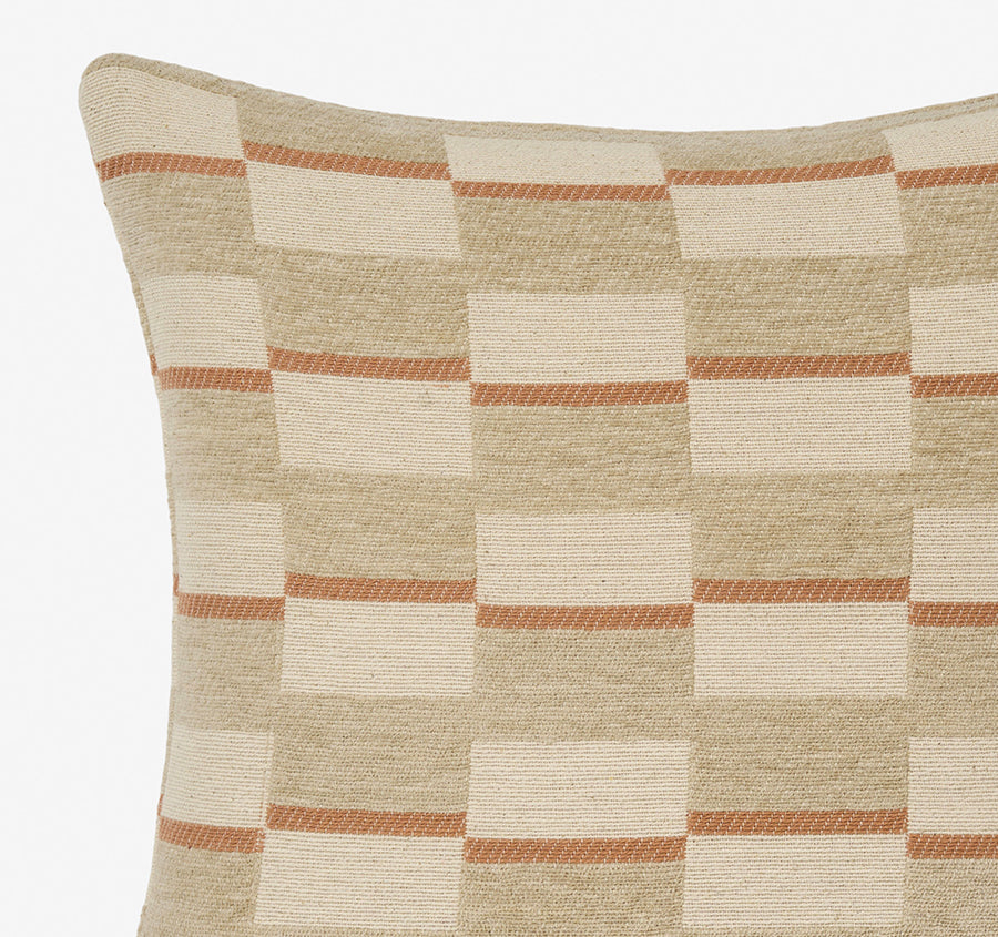 Longley 48x48cm Filled Cushion Taupe