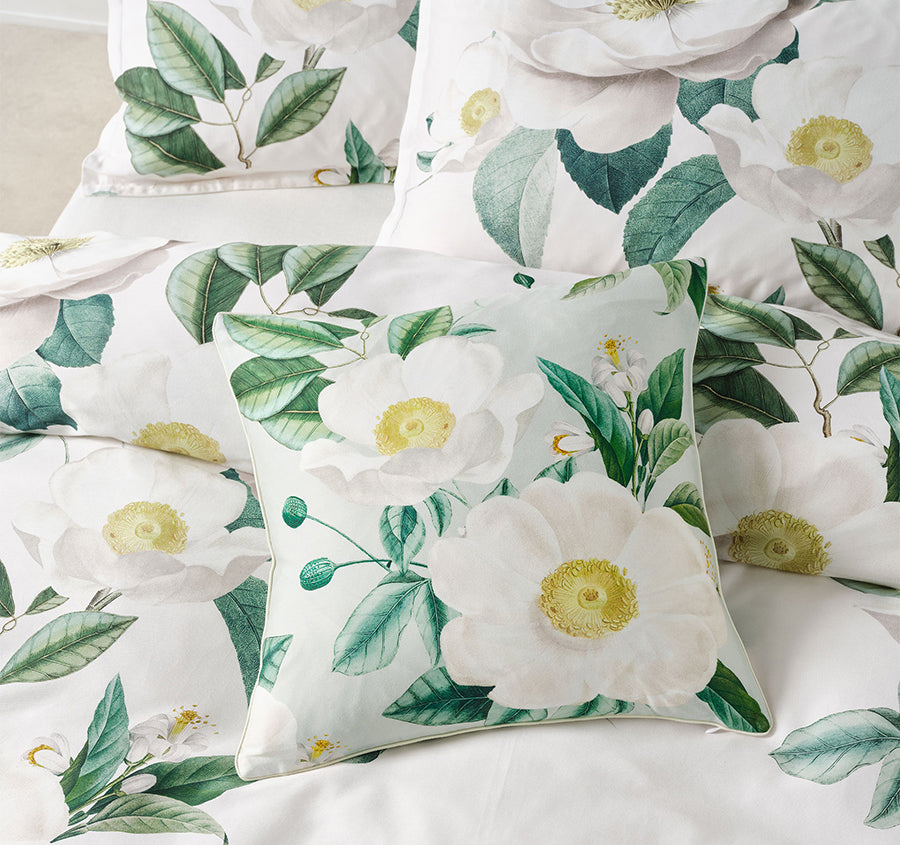 Loretta 48x48cm Filled Cushion Vanilla