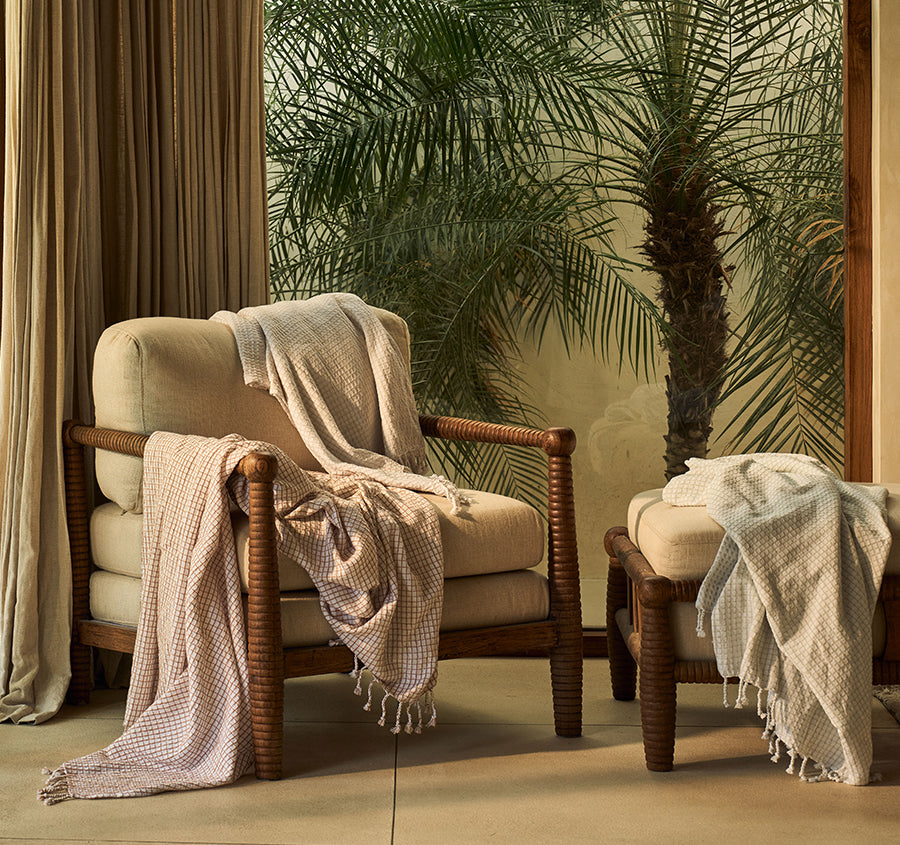 Lorne 140x180cm Throw Rug Jade