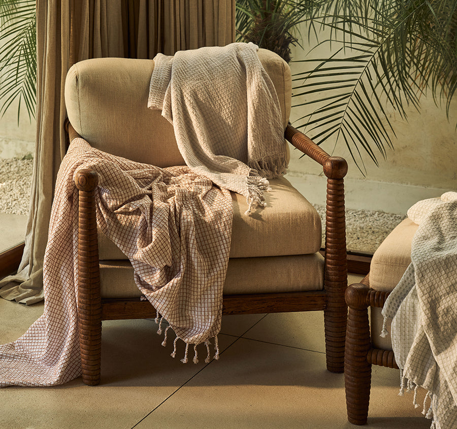 Lorne 140x180cm Throw Rug Jade